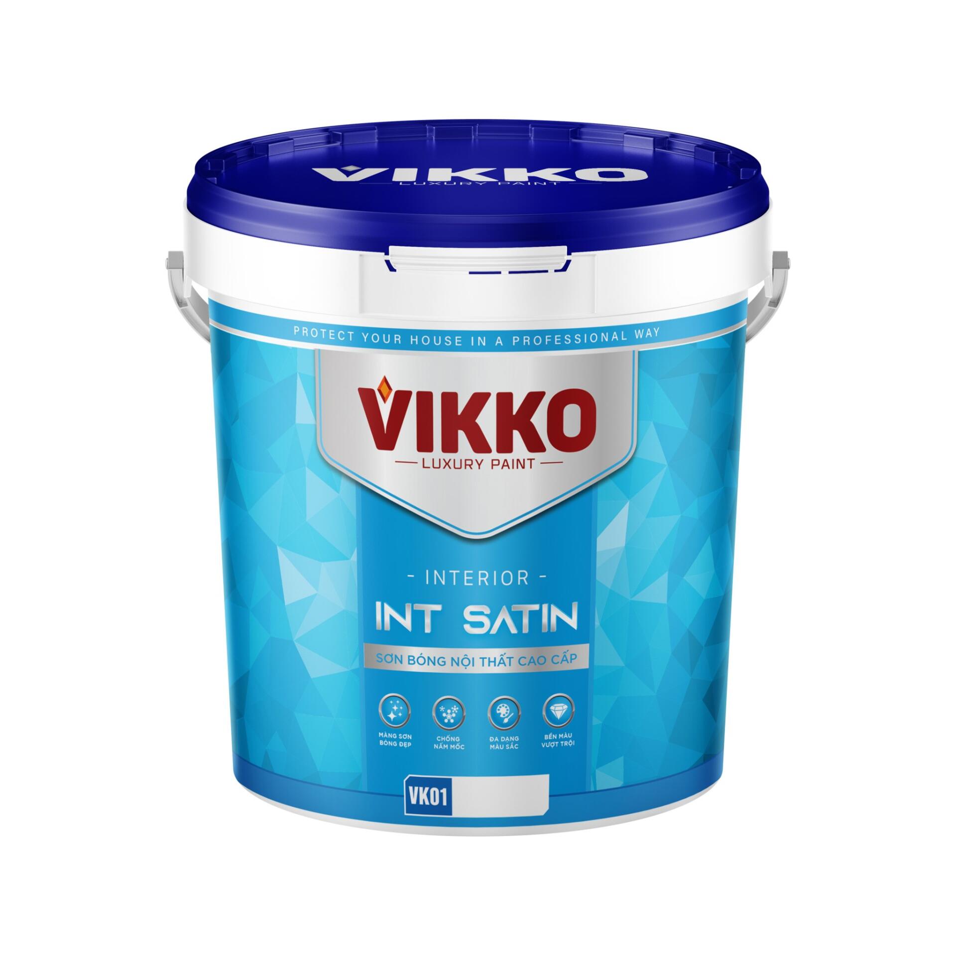 Sơn bóng nội thất cao cấp Vikko