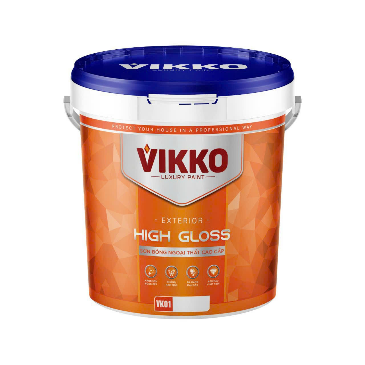 Sơn bóng ngoại thất cao cấp Vikko
